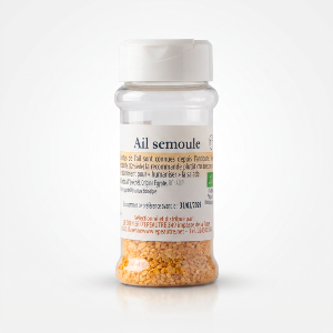 Ail SEMOULE BIO - 40 g - POT distributeur
