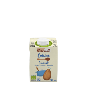 Crème cuisine végétale BIO - 500 ml - Ecomil - amandes