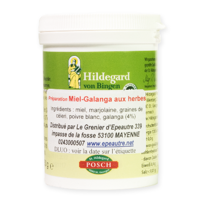 Miel au galanga et herbes (préparation) - 250 g