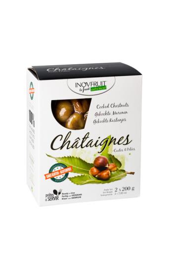 Châtaignes cuites sous vide 2 X 200gr