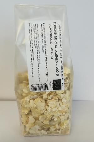 Flocons de châtaigne bio - 200g