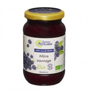 Purée de mûre sauvage BIO - 310 g NATURGIE