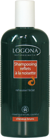 Shampooing reflets à la noisette (brun) - Logona - 250ml