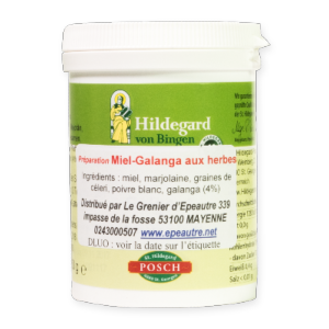 Miel au galanga et herbes (préparation) - 250 g - Posch