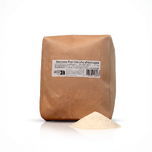 Semoule fine BLANCHE d'épeautre - 2 kg