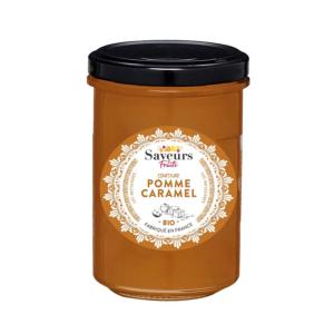 Confiture Pommes caramel BIO - 230 g NATURGIE