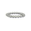 Cristal  de roche bracelet  - perles - 20 cm - 6/8 mm 18g