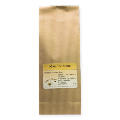 Marrube blanc partie aérienne - sachet - poids net 50g