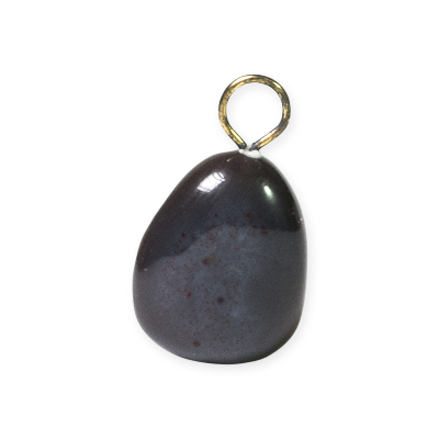 Agate grise en pendentif