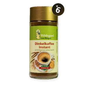 Pack 6 - Epeautre torréfié instantané BIO - (6x100) - POT VERRE - Posch