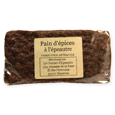 Pain d'épice traditionnel à l'épeautre - 250 g