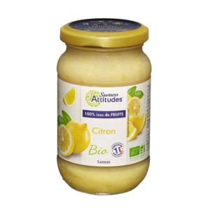 Purée de citron jaunes BIO - 310 g NATURGIE