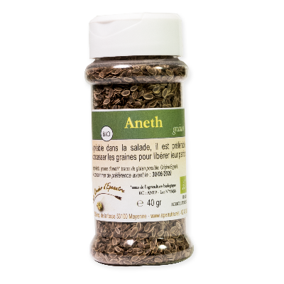 Aneth graines bio - pot distributeur de 40g