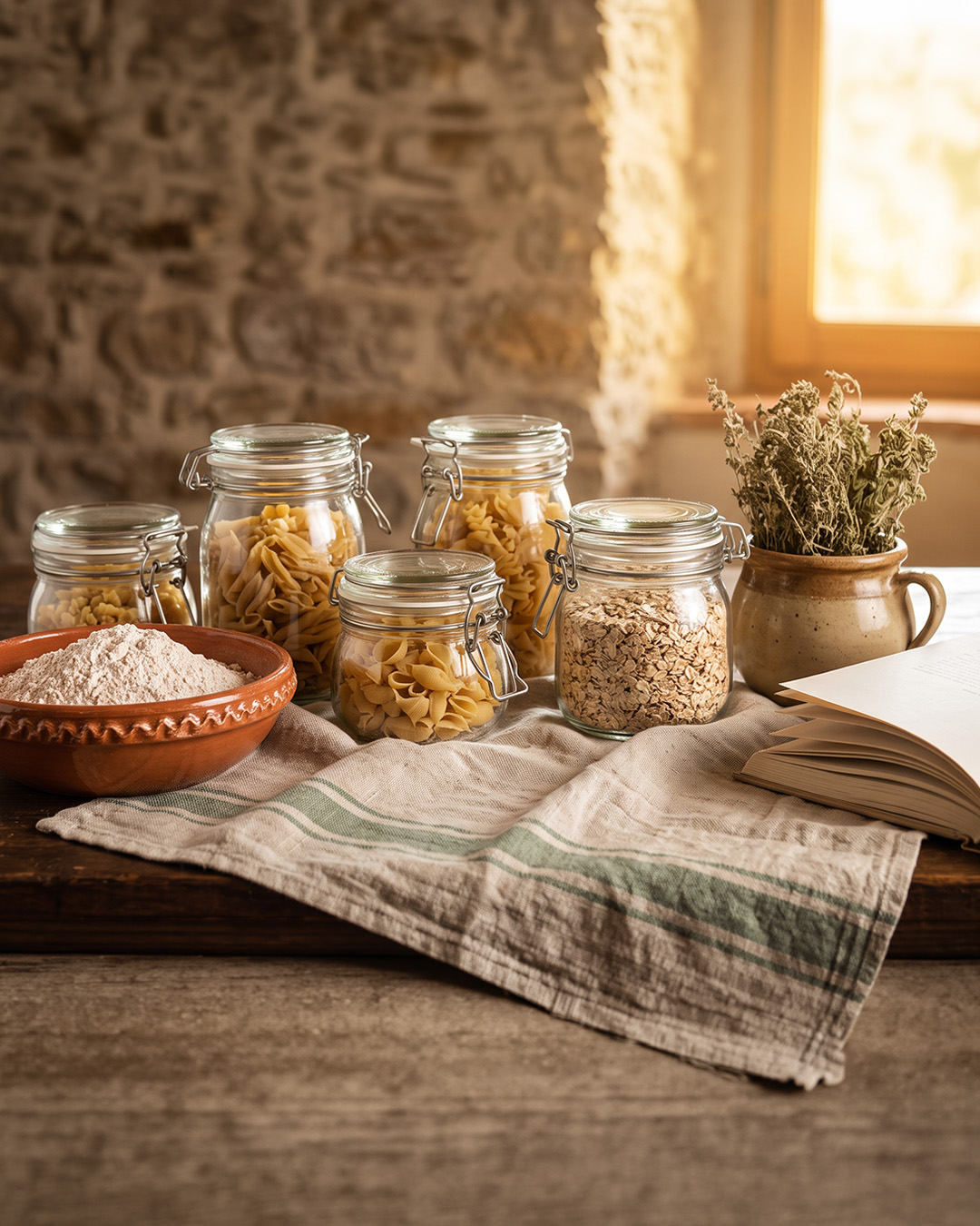 S�lection de produits � base d'�peautre du Grenier