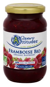 Purée de framboises  bio - 310 g NATURGIE