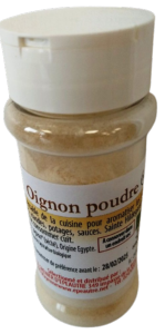 Oignon poudre bio - pot distributeur de 50 g