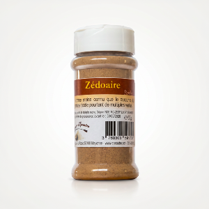 Zédoaire - POUDRE - 50 g - POT distributeur