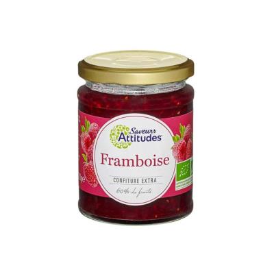 Confiture framboises bio - 600 g NATURGIE