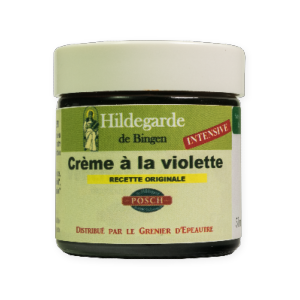 Crème à la Violette INTENSIVE - 50 ml - POT VERRE - Posch