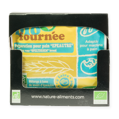 LOT de 12 Levains d'épeautre BIO (35g par sachet)