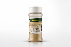 Réglisse racine BIO - POUDRE - 40 g - POT distributeur