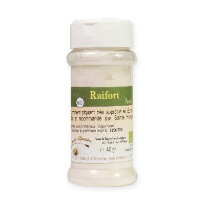 Raifort poudre - pot distributeur de 40 g