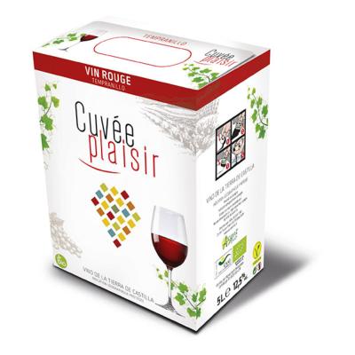 Vin rouge en BIB 5L “Cuvée Plaisir” Bio